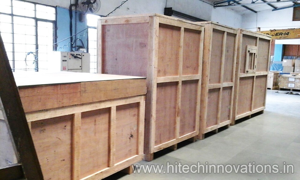 Heat Treated Wooden Shipping Crates Transit Packing Case Boxes of Various Sizes. As per your requirements.