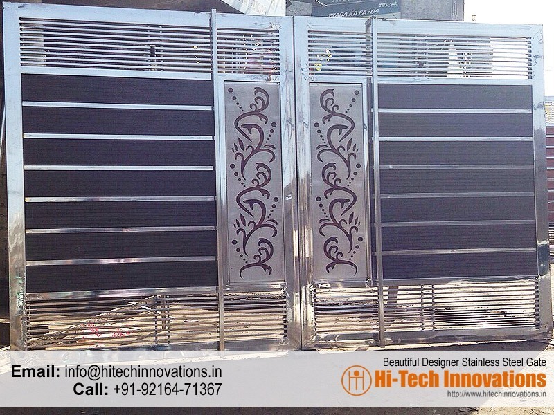 Beautiful Designer Steel Gate – 012FL