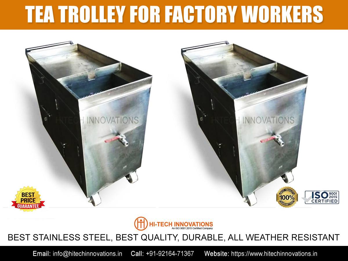 Tea Trolley for Factory Workers