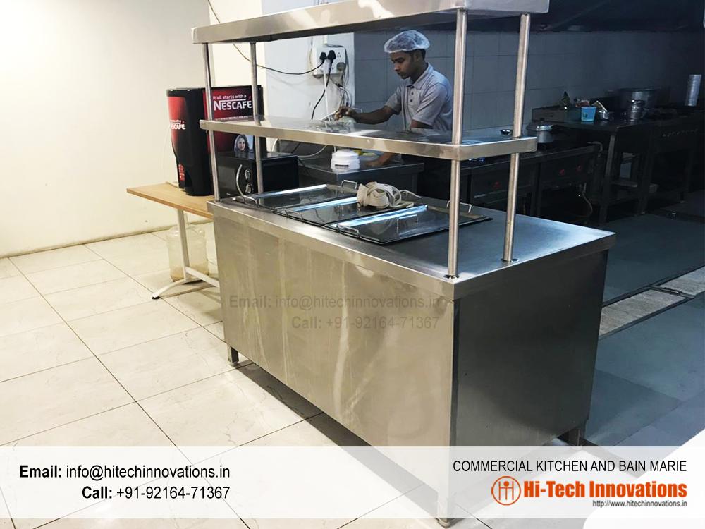 Commercial Kitchen with Bain Marie
