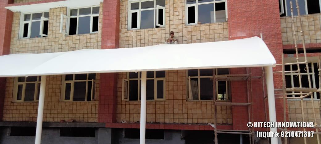 Manufacturing Tensile Pathway Shade Civil Hospital Ludhiana