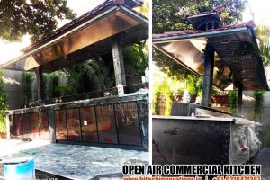 Open Air (Outdoor) Commercial Kitchen Design