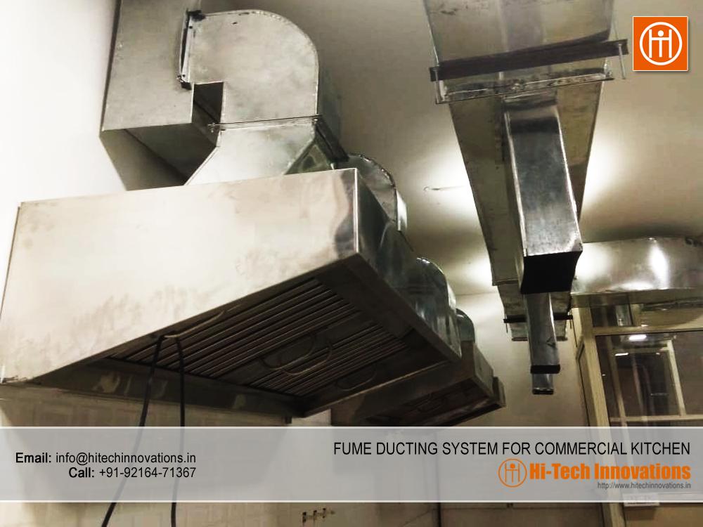 Complete Fume Ducting Solution for a Commercial Kitchen in Ludhiana
