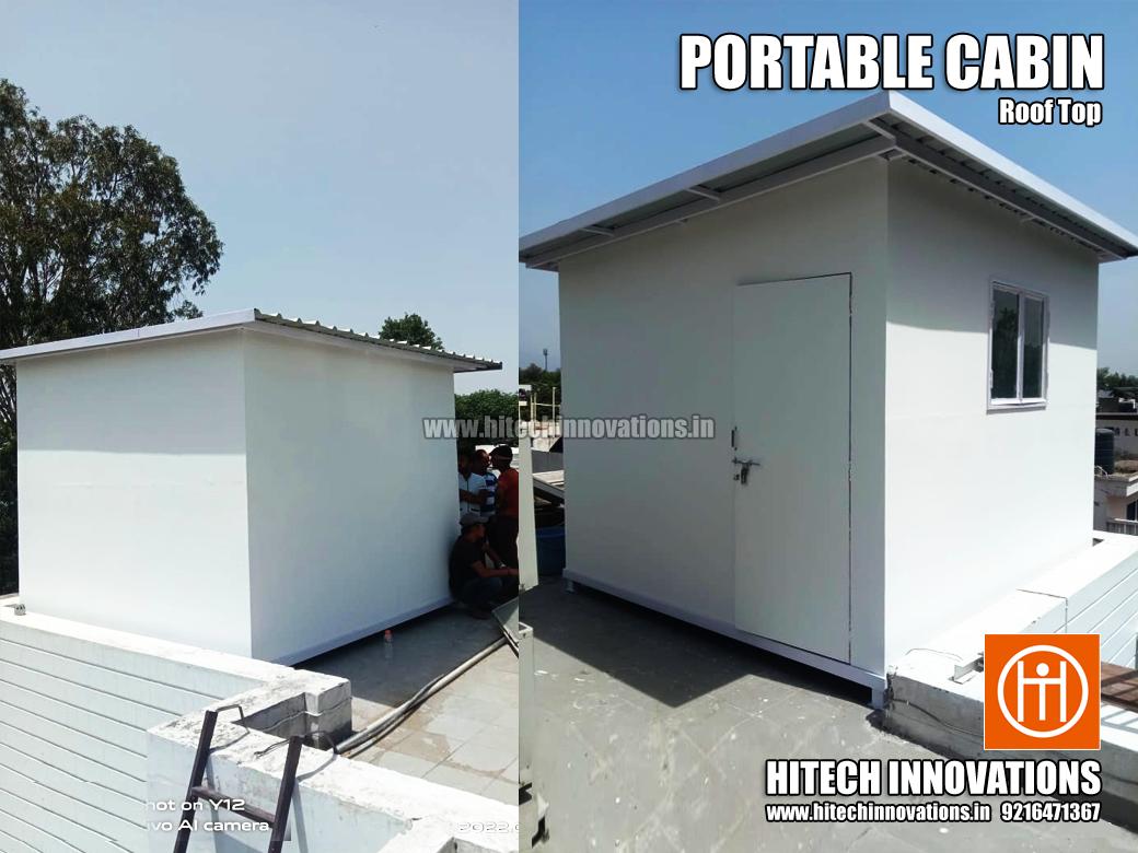 Portable Cabin on Rooftop 
