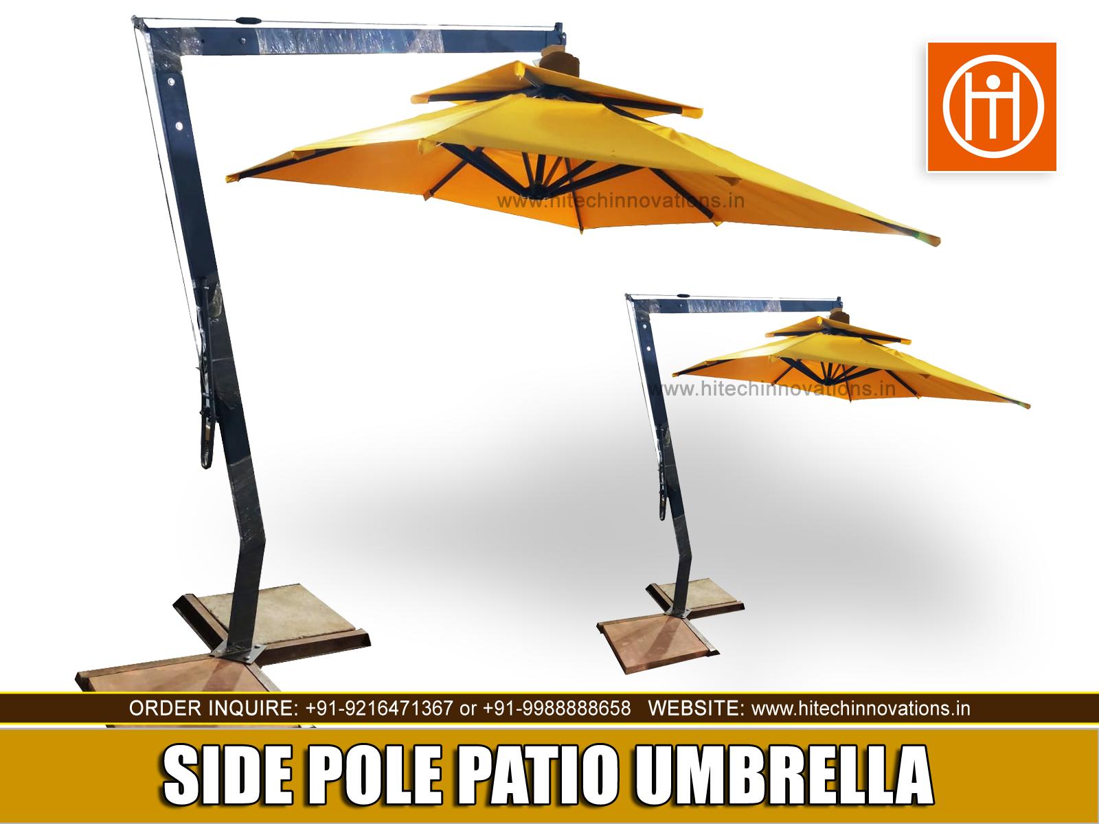 Side Pole Patio Umbrella