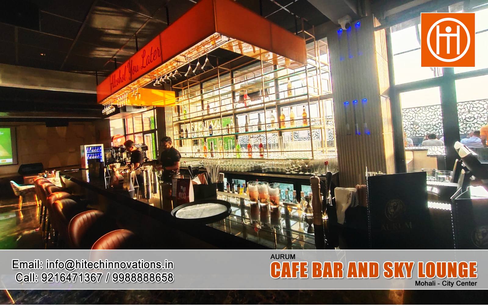 Aurum Cafe Bar and Sky Lounge Mohali