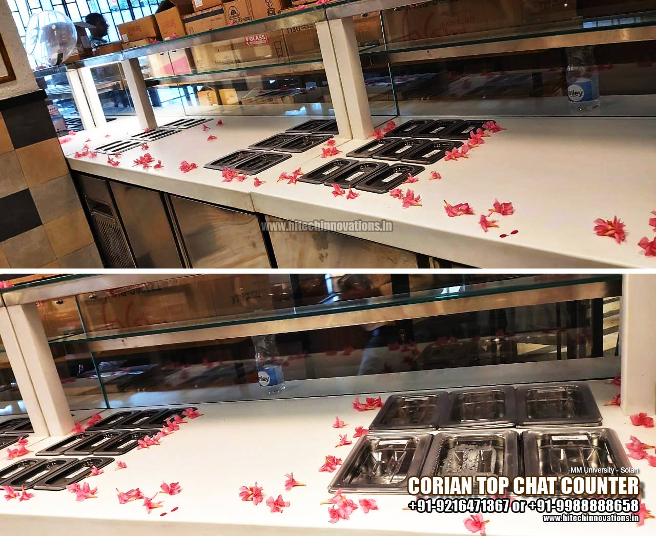 Corian Top Chat Counter