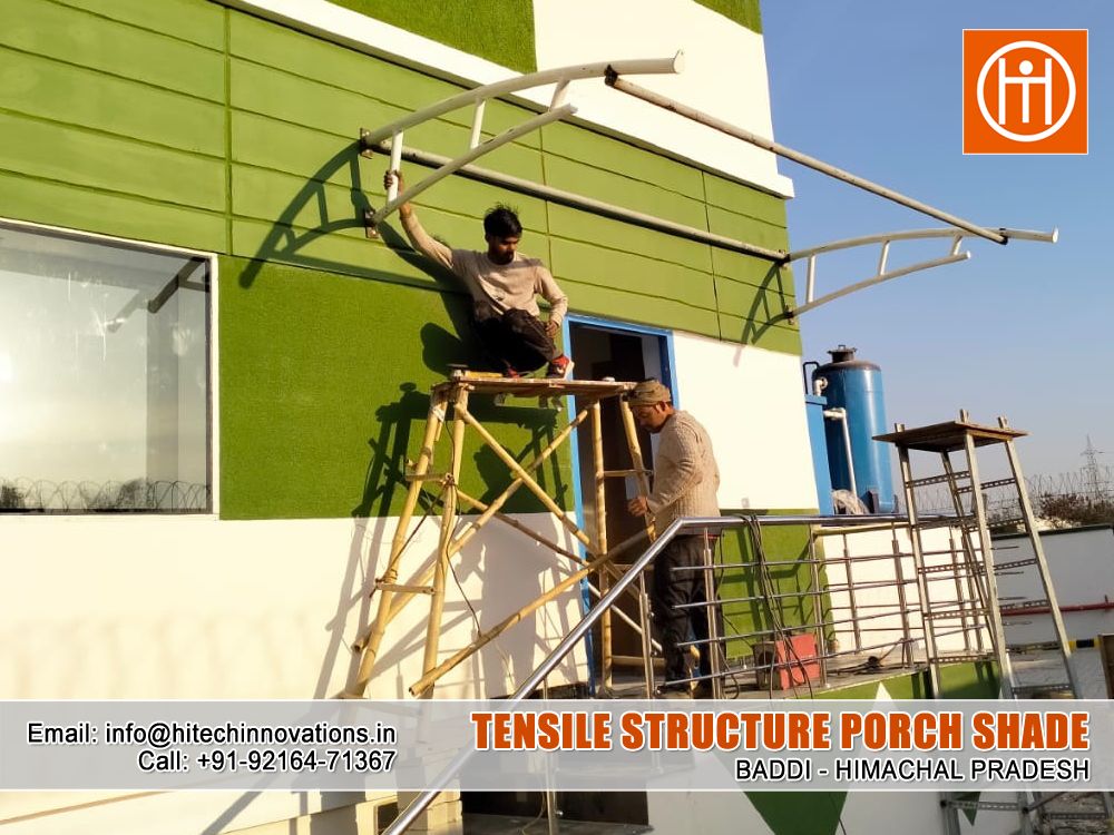 Making of Tensile Porch Structure