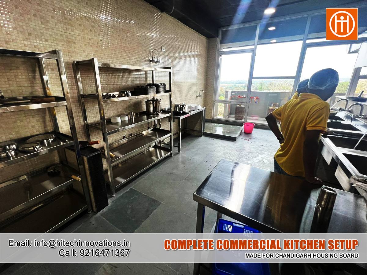 Commercial Kitchen SS Racks and Tables