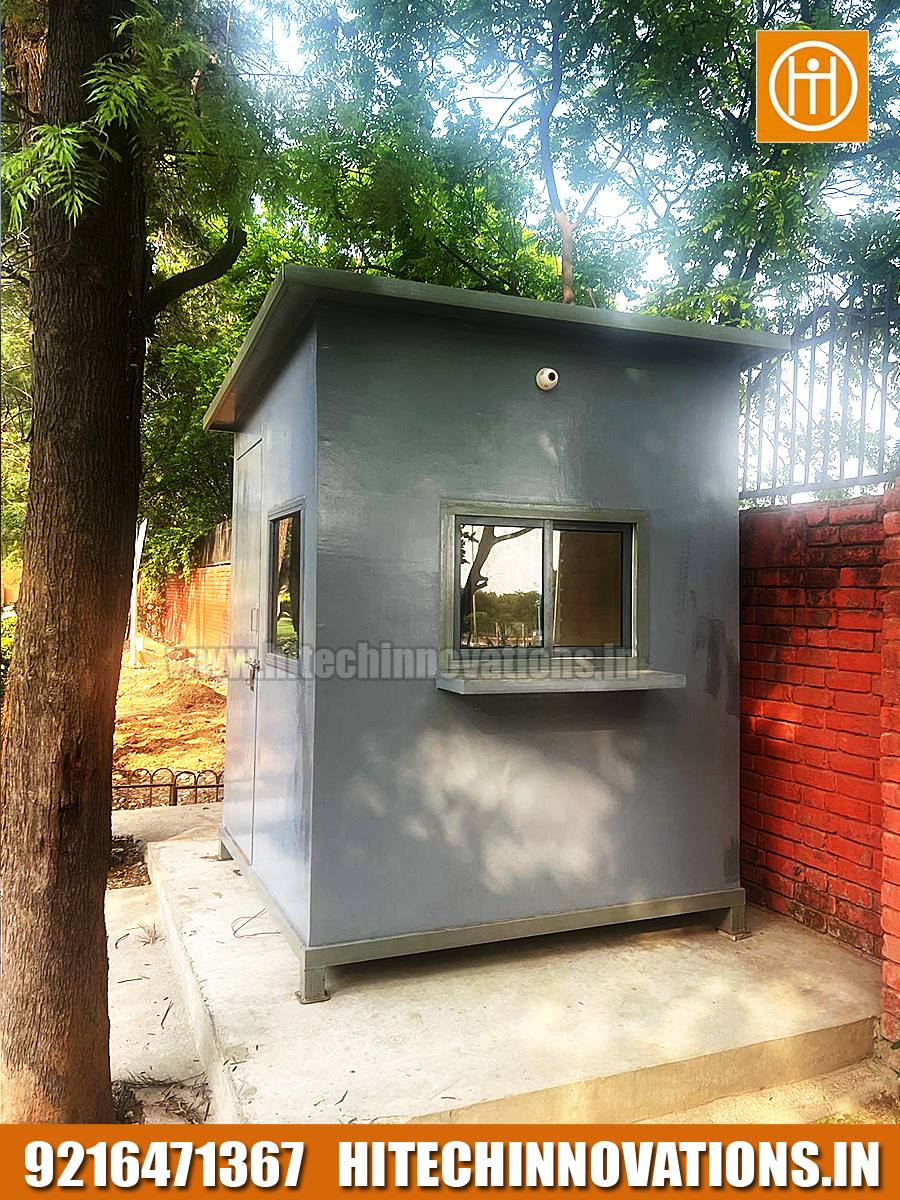 Security Guard Cabin - Delivered in Chandigarh