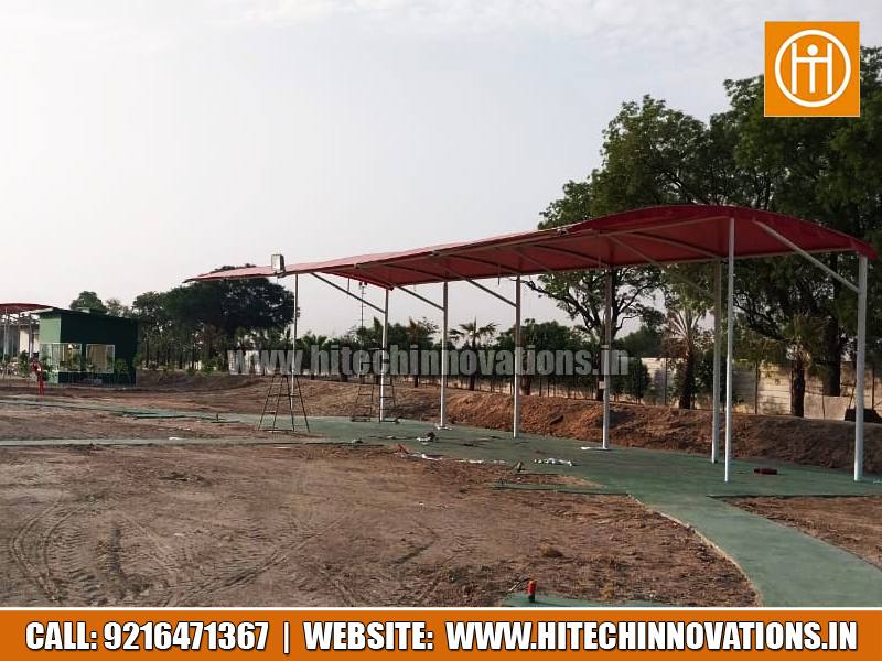 Tensile Structures for Multiple Car Parking