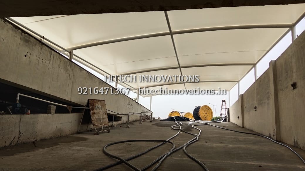 Inside view of the Tensile Structure
