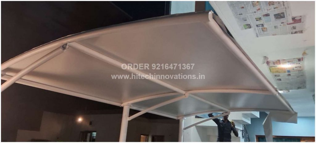 Tensile Structure Car Parking - Ludhiana Chandigarh Kharar Trident ...