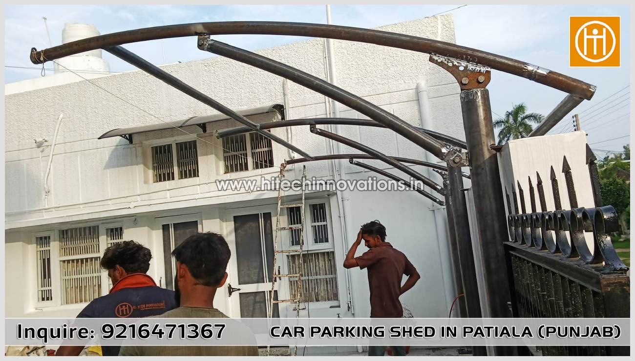 New Tensile Car Parking Shed in Patiala