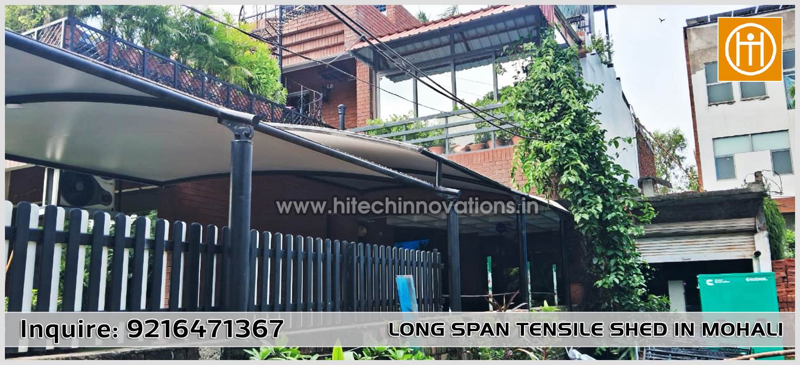 Commissioned Another Long Tensile Shed in Mohali