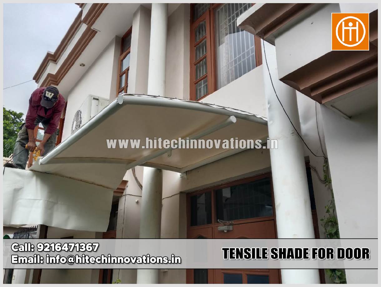 Stylish & Functional Door Tensile Shed Installed in Patiala