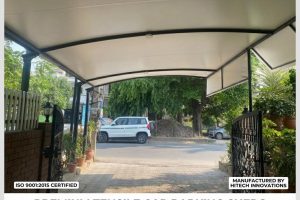 Transforming Driveways: Our Latest Premium Car Shed Installations in Patiala and Baddi!