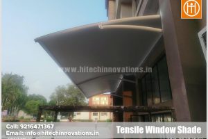 Wide Span Tensile Window Shade at Lamrin Tech Skills University Punjab