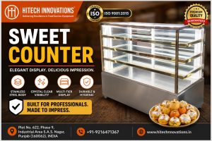 Premium SS Rasgulla & Sweet Display Counters